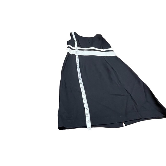 JOHN ROBERTS 2 PIECE JACKET DRESS | BLACK/WHITE | 10 PETITE | - Picture 5 of 10